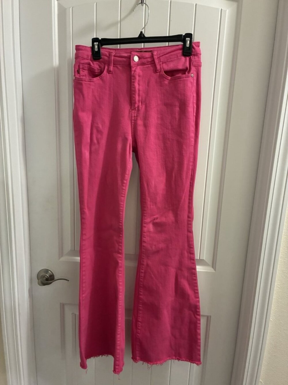 Judy Blue Jeans In Hot Pink Size 9 29” x 31.5” With A Rise of 11”